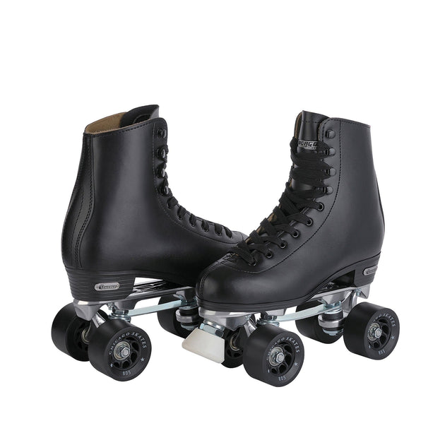 Chicago Men's Deluxe Leather Rink Skate - Black - NSG Products